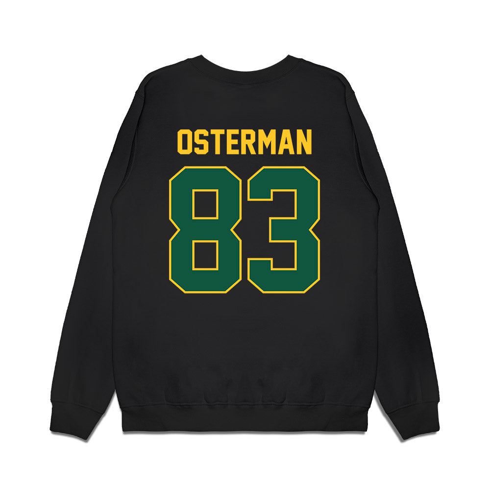 NDSU - NCAA Football : Cade Osterman - Vintage Helmet Premium Crewneck Sweatshirt-1
