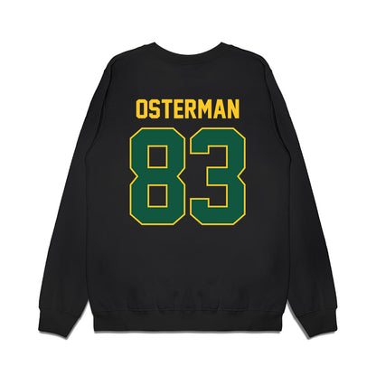 NDSU - NCAA Football : Cade Osterman - Vintage Helmet Premium Crewneck Sweatshirt-1