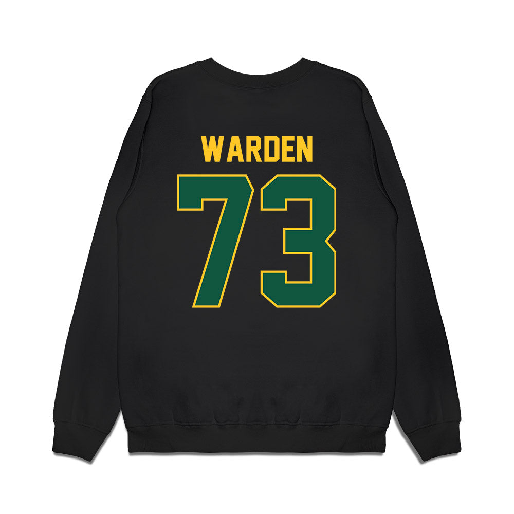 NDSU - NCAA Football : Alex Warden - Vintage Helmet Premium Crewneck Sweatshirt-1