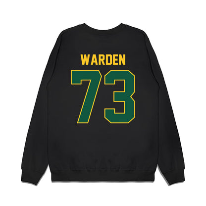 NDSU - NCAA Football : Alex Warden - Vintage Helmet Premium Crewneck Sweatshirt-1