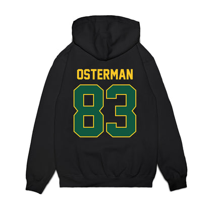 NDSU - NCAA Football : Cade Osterman - Vintage Helmet Premium Hooded Sweatshirt-1