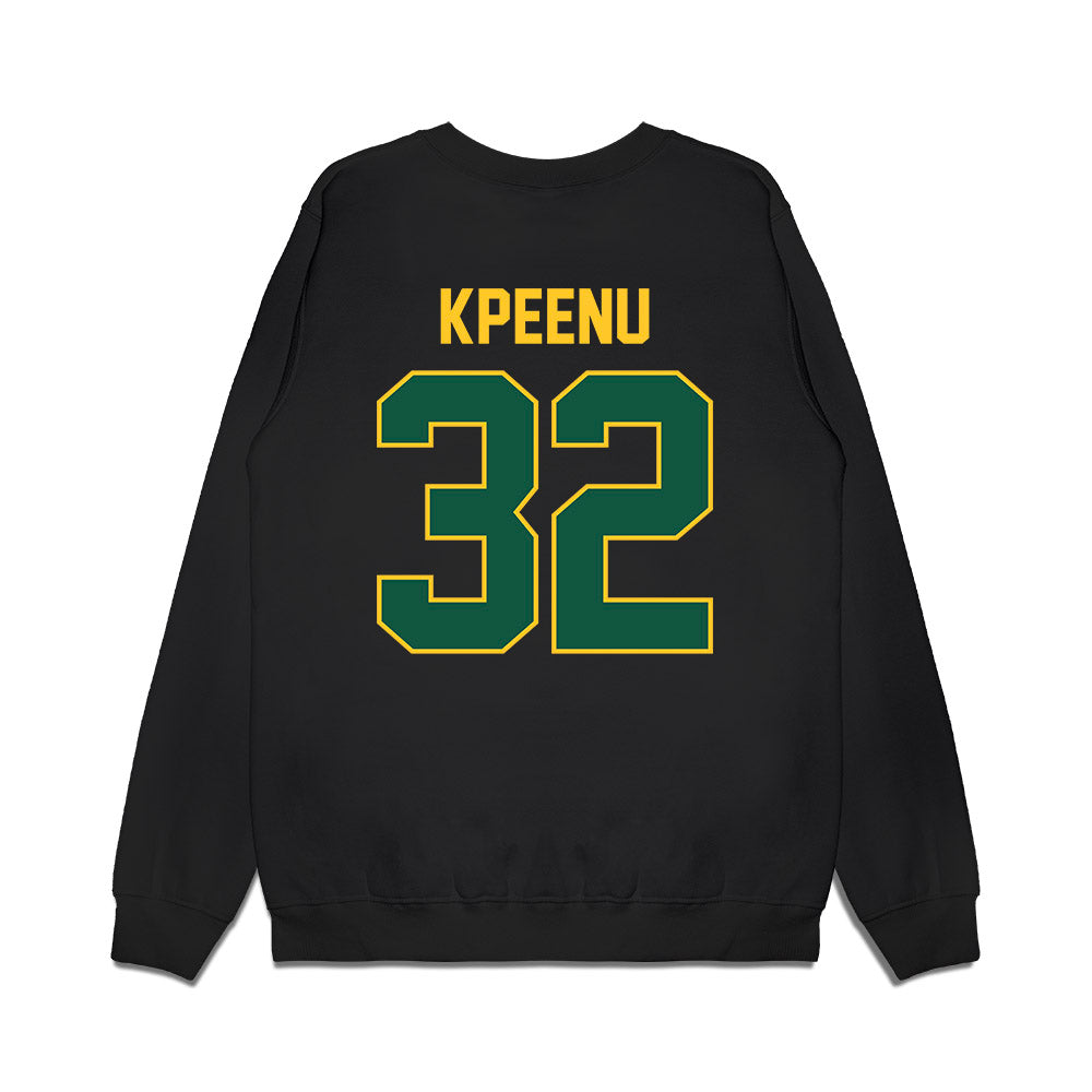 NDSU - NCAA Football : Barry Kpeenu - Vintage Helmet Premium Crewneck Sweatshirt-1