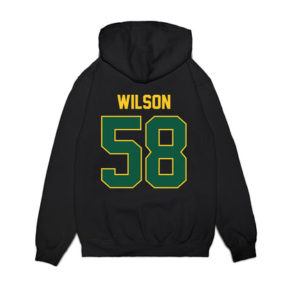 NDSU - NCAA Football : Keenan Wilson - Vintage Helmet Premium Hooded Sweatshirt-1