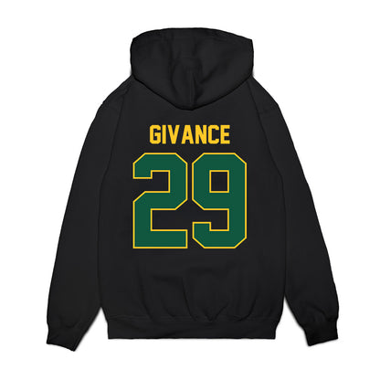 NDSU - NCAA Football : Darius Givance - Vintage Helmet Premium Hooded Sweatshirt-1