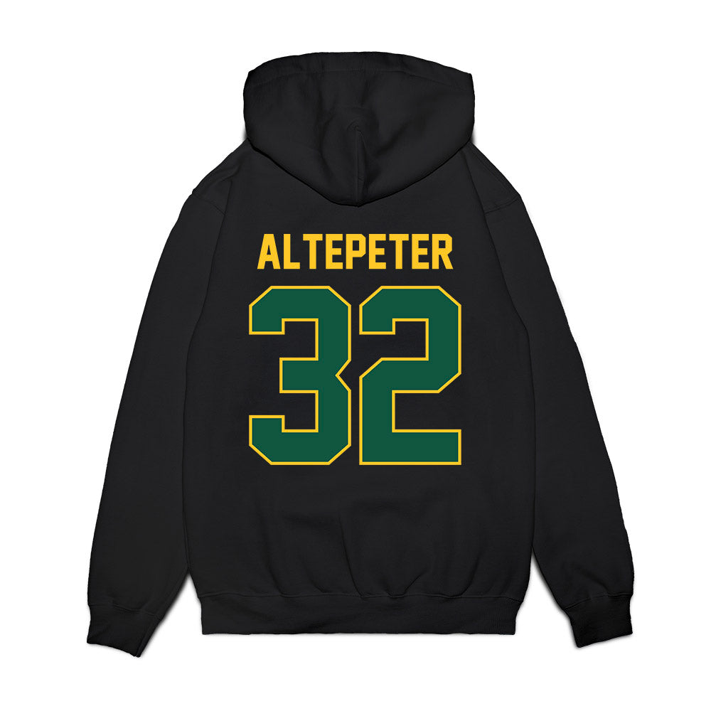 NDSU - NCAA Football : Austin Altepeter - Vintage Helmet Premium Hooded Sweatshirt-1