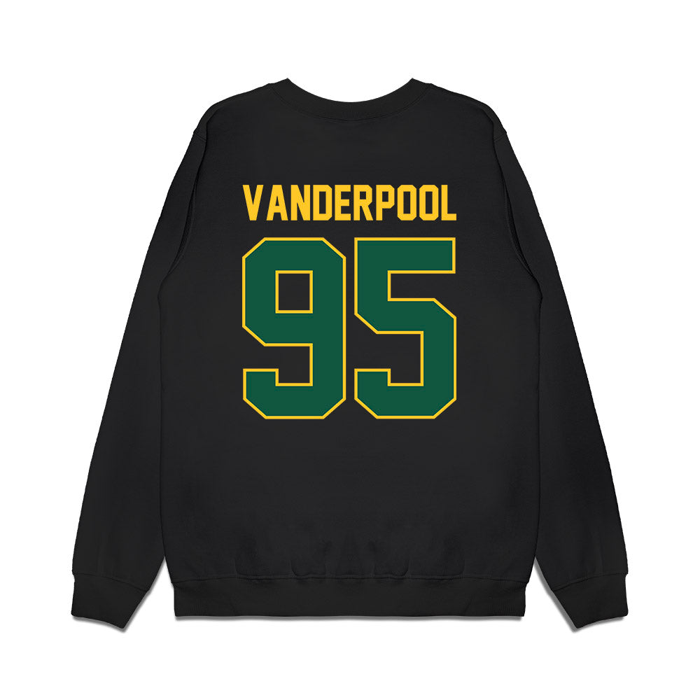 NDSU - NCAA Football : Zach Vanderpool - Vintage Helmet Premium Crewneck Sweatshirt-1