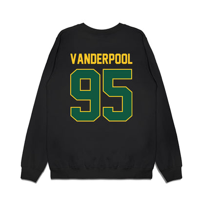 NDSU - NCAA Football : Zach Vanderpool - Vintage Helmet Premium Crewneck Sweatshirt-1