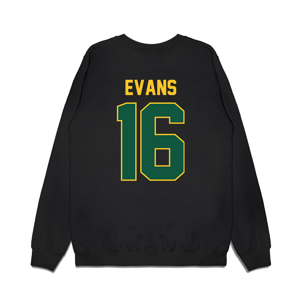 NDSU - NCAA Football : Silas Evans - Vintage Helmet Premium Crewneck Sweatshirt-1