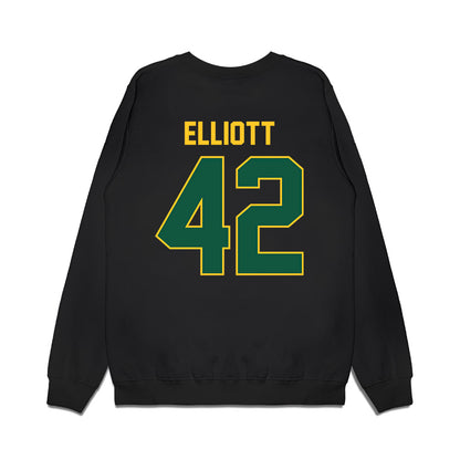 NDSU - NCAA Football : Alex Elliott - Vintage Helmet Premium Crewneck Sweatshirt-1