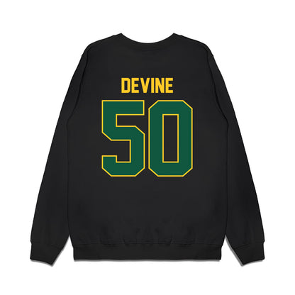 NDSU - NCAA Football : Damian Devine - Vintage Helmet Premium Crewneck Sweatshirt-1