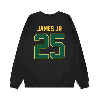 NDSU - NCAA Football : Ray James Jr - Vintage Helmet Premium Crewneck Sweatshirt-1