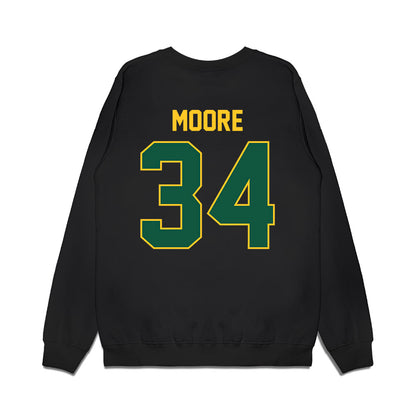 NDSU - NCAA Football : Marion Moore - Vintage Helmet Premium Crewneck Sweatshirt-1