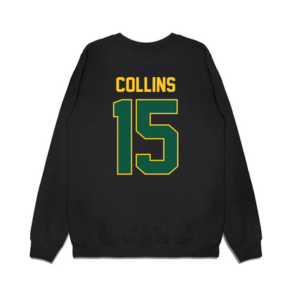 NDSU - NCAA Football : Mekhi Collins - Vintage Helmet Premium Crewneck Sweatshirt-1