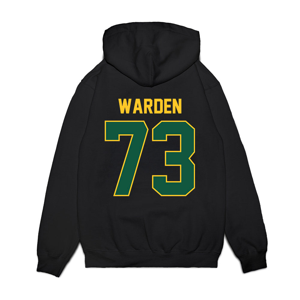 NDSU - NCAA Football : Alex Warden - Vintage Helmet Premium Hooded Sweatshirt-1