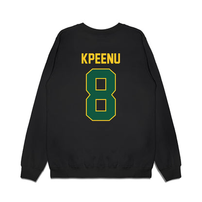 NDSU - NCAA Football : Barika Kpeenu - Vintage Helmet Premium Crewneck Sweatshirt-1
