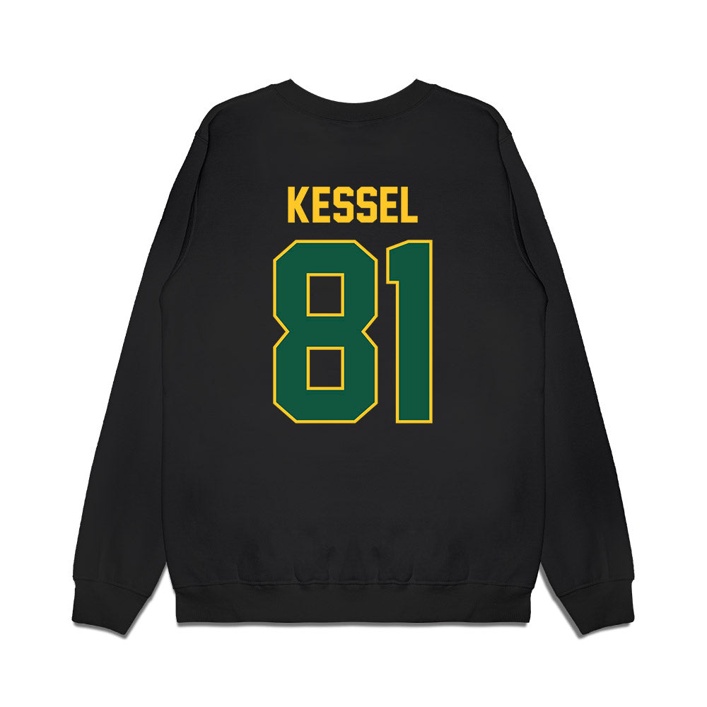 NDSU - NCAA Football : Reis Kessel - Vintage Helmet Premium Crewneck Sweatshirt-1