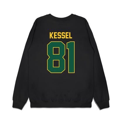 NDSU - NCAA Football : Reis Kessel - Vintage Helmet Premium Crewneck Sweatshirt-1