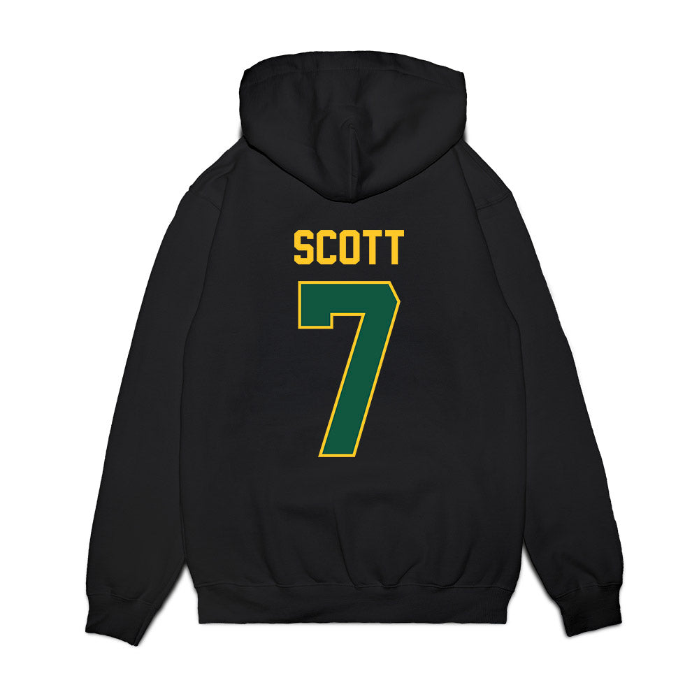 NDSU - NCAA Football : DJ scott - Vintage Helmet Premium Hooded Sweatshirt-1