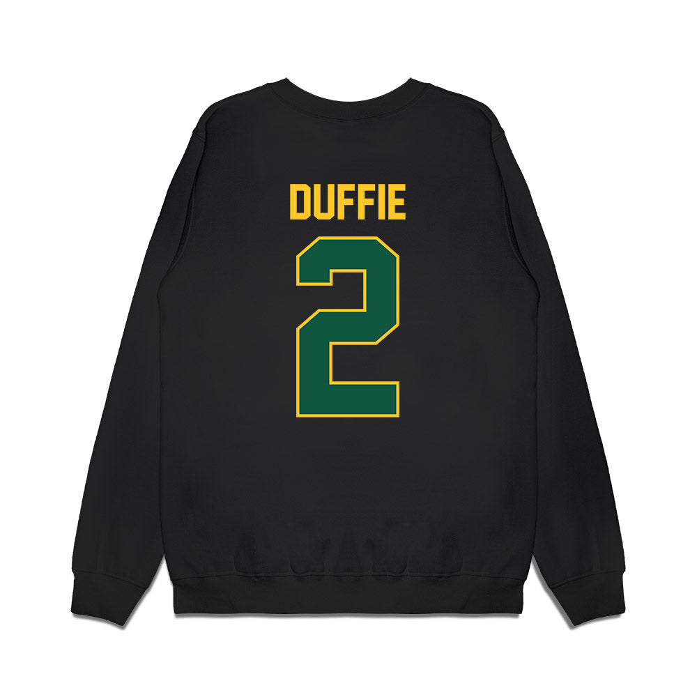 NDSU - NCAA Football : Jailen Duffie - Vintage Helmet Premium Crewneck Sweatshirt-1