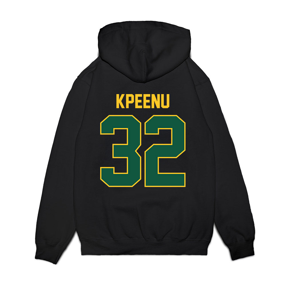 NDSU - NCAA Football : Barry Kpeenu - Vintage Helmet Premium Hooded Sweatshirt-1