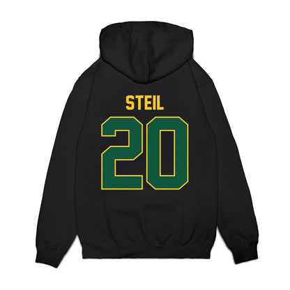NDSU - NCAA Football : Will Steil - Vintage Helmet Premium Hooded Sweatshirt-1