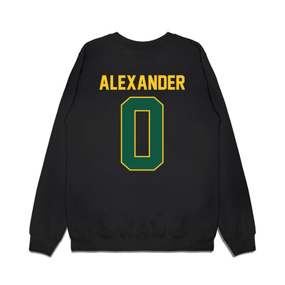 NDSU - NCAA Football : Jaquise Alexander - Vintage Helmet Premium Crewneck Sweatshirt-1