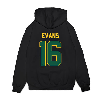 NDSU - NCAA Football : Silas Evans - Vintage Helmet Premium Hooded Sweatshirt-1