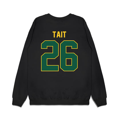 NDSU - NCAA Football : Evrett Tait - Vintage Helmet Premium Crewneck Sweatshirt-1