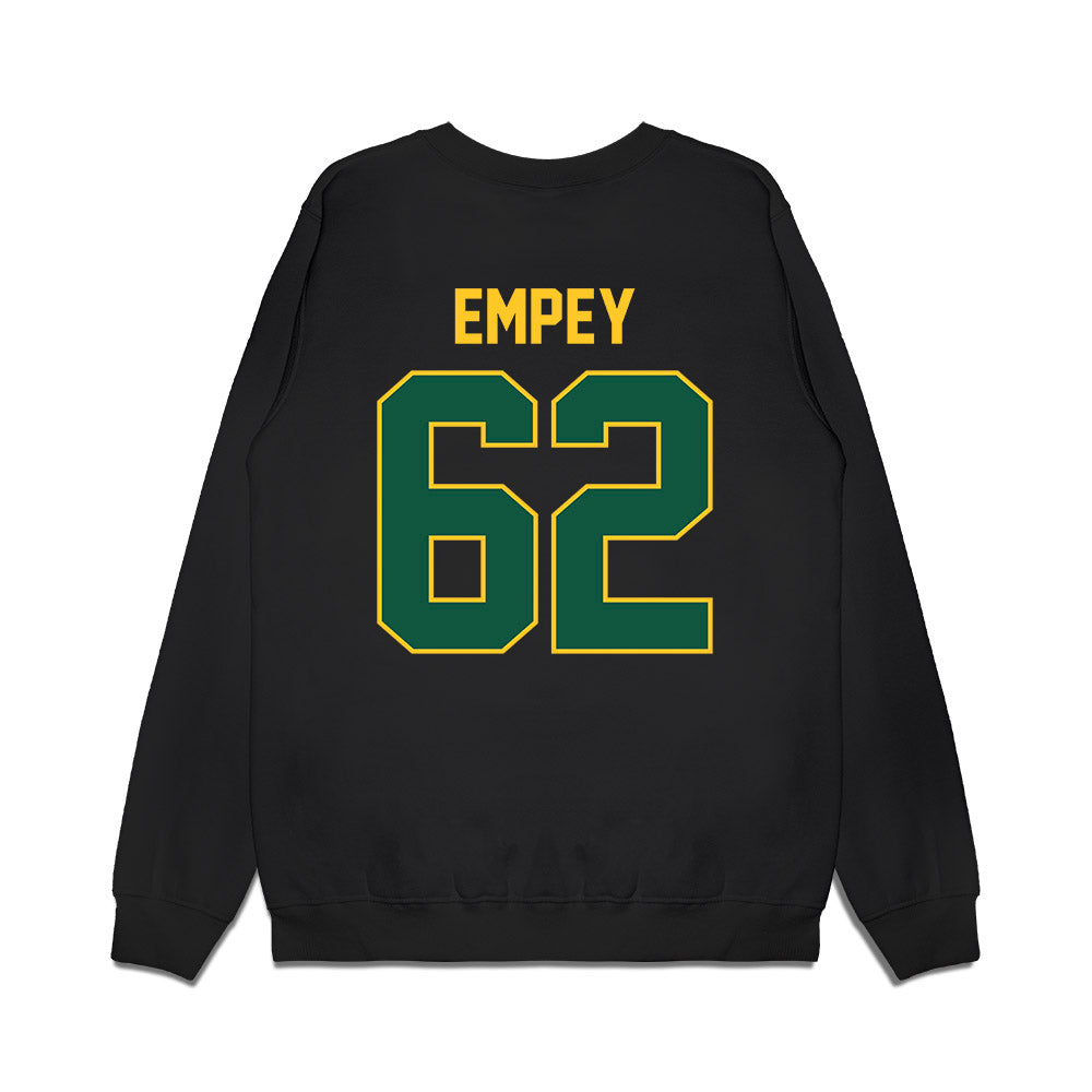 NDSU - NCAA Football : Griffin Empey - Vintage Helmet Premium Crewneck Sweatshirt-1