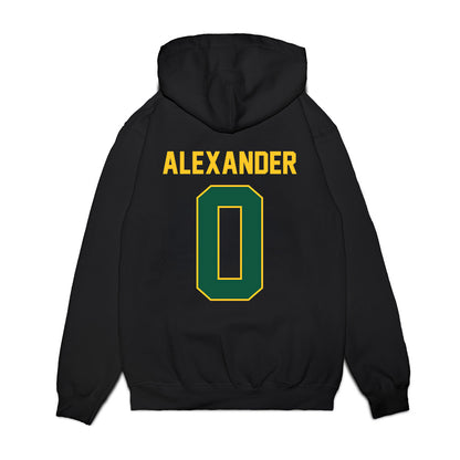 NDSU - NCAA Football : Jaquise Alexander - Vintage Helmet Premium Hooded Sweatshirt-1