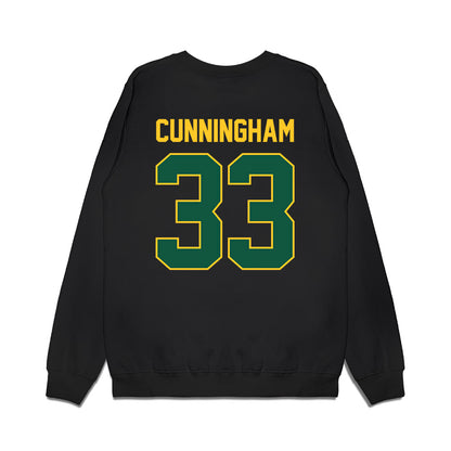 NDSU - NCAA Football : Gabriel Cunningham - Vintage Helmet Premium Crewneck Sweatshirt-1