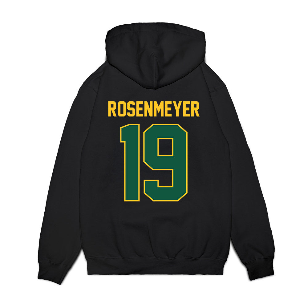 NDSU - NCAA Football : Will Rosenmeyer - Vintage Helmet Premium Hooded Sweatshirt-1