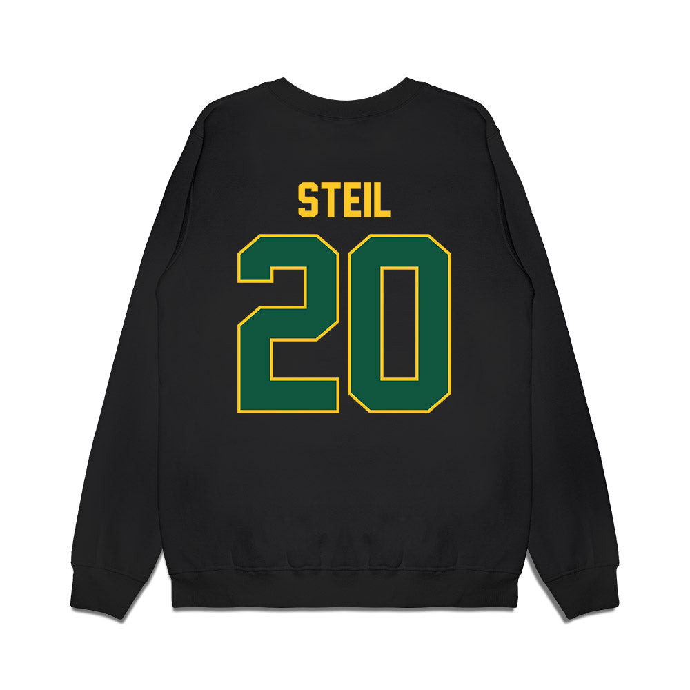 NDSU - NCAA Football : Will Steil - Vintage Helmet Premium Crewneck Sweatshirt-1