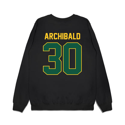 NDSU - NCAA Football : Jaylen Archibald - Vintage Helmet Premium Crewneck Sweatshirt-1