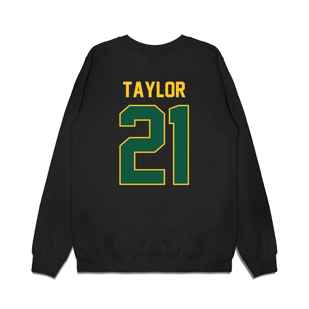 NDSU - NCAA Football : Noah Taylor - Vintage Helmet Premium Crewneck Sweatshirt-1
