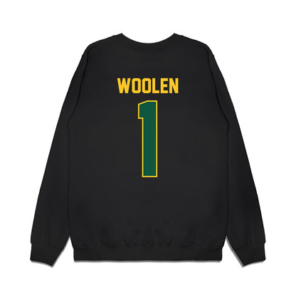 NDSU - NCAA Football : Donovan Woolen - Vintage Helmet Premium Crewneck Sweatshirt-1