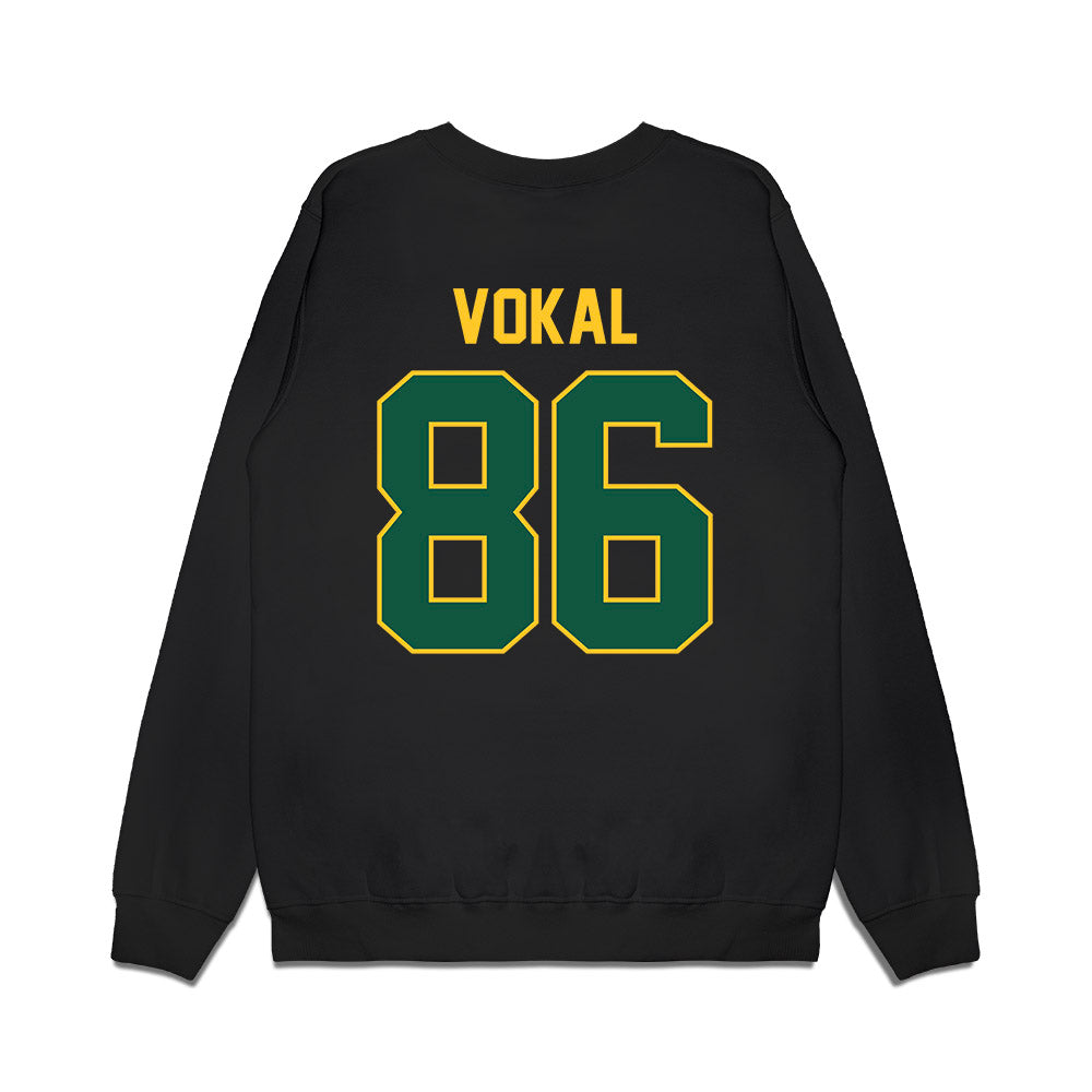 NDSU - NCAA Football : Dylan Vokal - Vintage Helmet Premium Crewneck Sweatshirt-1