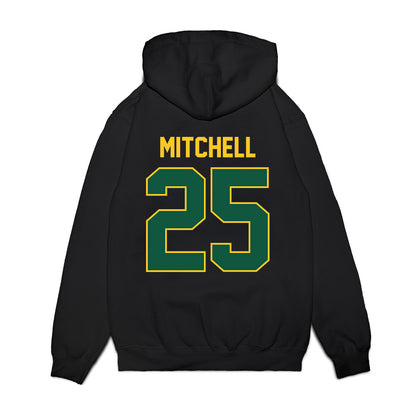 NDSU - NCAA Football : Myles Mitchell - Vintage Helmet Premium Hooded Sweatshirt-1