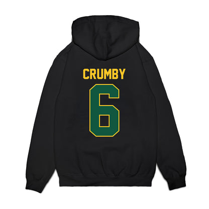 NDSU - NCAA Football : Jaylin Crumby - Vintage Helmet Premium Hooded Sweatshirt-1