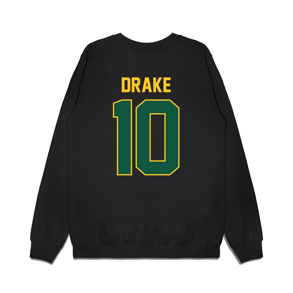 NDSU - NCAA Football : Trey Drake - Vintage Helmet Premium Crewneck Sweatshirt-1