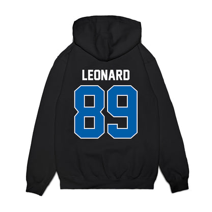 Buffalo - NCAA Football : Nick Leonard - Vintage Helmet Premium Hooded Sweatshirt-1