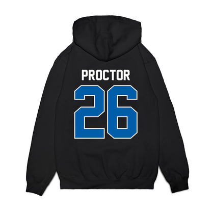 Buffalo - NCAA Football : Amir Proctor - Vintage Helmet Premium Hooded Sweatshirt-1