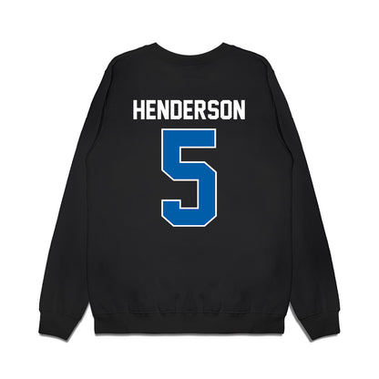 Buffalo - NCAA Football : aljay henderson - Vintage Helmet Premium Crewneck Sweatshirt-1