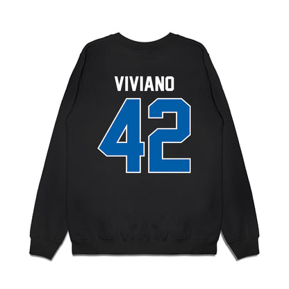 Buffalo - NCAA Football : mitchell viviano - Vintage Helmet Premium Crewneck Sweatshirt-1