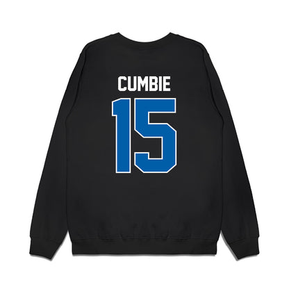 Buffalo - NCAA Football : Mason Cumbie - Vintage Helmet Premium Crewneck Sweatshirt-1