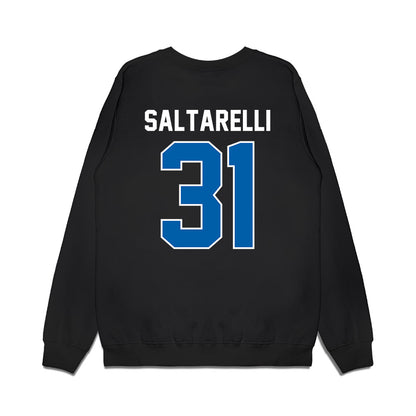 Buffalo - NCAA Football : Drake Saltarelli - Vintage Helmet Premium Crewneck Sweatshirt-1