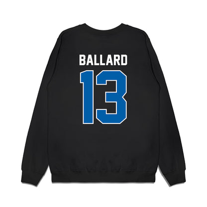 Buffalo - NCAA Football : Demeteius Ballard - Vintage Helmet Premium Crewneck Sweatshirt-1