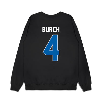 Buffalo - NCAA Football : Messiah BURCH - Vintage Helmet Premium Crewneck Sweatshirt-1