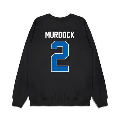Buffalo - NCAA Football : Red Murdock - Vintage Helmet Premium Crewneck Sweatshirt-1