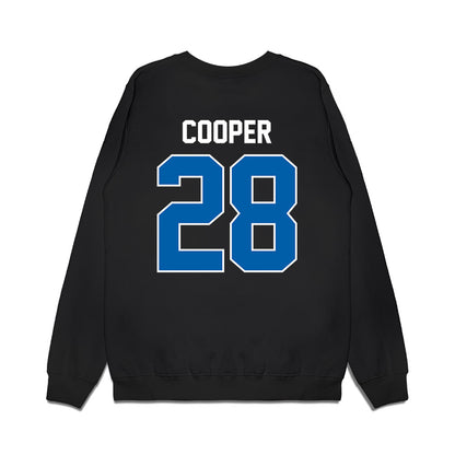 Buffalo - NCAA Football : Marquis Cooper - Vintage Helmet Premium Crewneck Sweatshirt-1